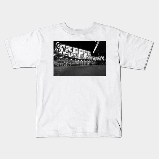 Staten Island Ferry Kids T-Shirt by ShootFirstNYC